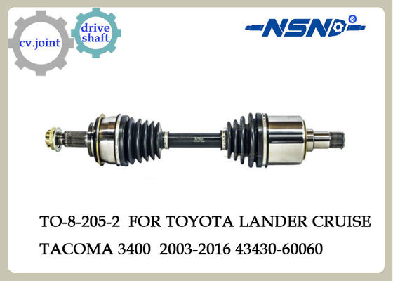 China Kundenspezifische Aluminiumselbstantriebswelle 43430-60060 für Toyota-Lander-Kreuzfahrt Tacoma 3400 fournisseur